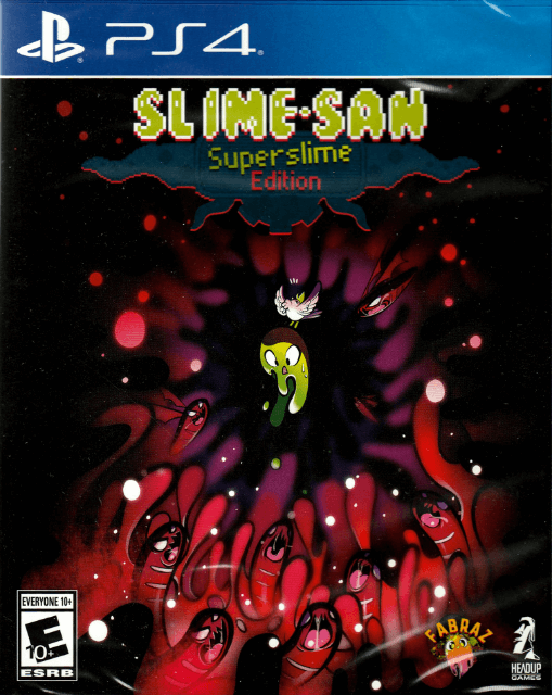 Slime-San Superslime Edition box art for Playstation 4